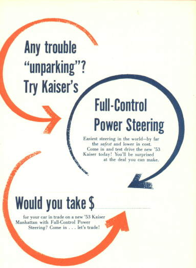 Power Steering Card